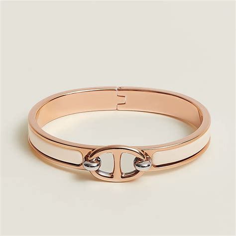 hermes chaine d'ancre sterling bracelet|hermes clic clac bracelet new.